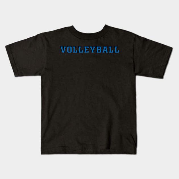 volleyball Kids T-Shirt by busines_night